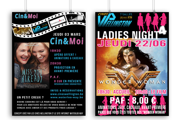 Affiches Cinés Wellington