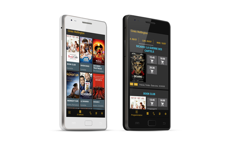 Android Cinés Wellington