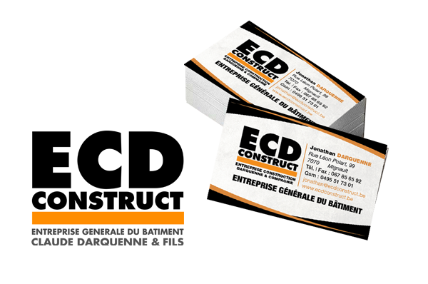 Cartes + logo ECD Constructy