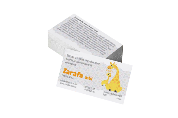 Cartes de visite Zarafa