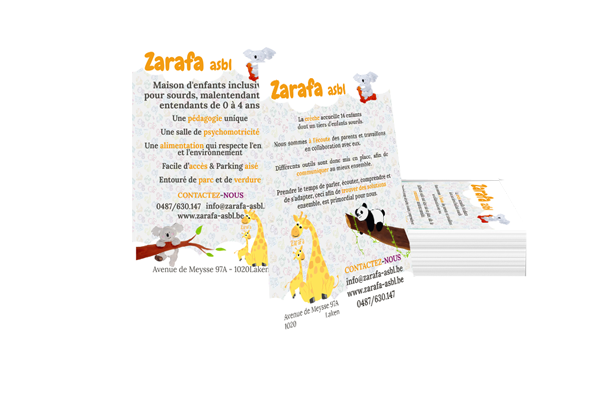Flyers Zarafa asbl