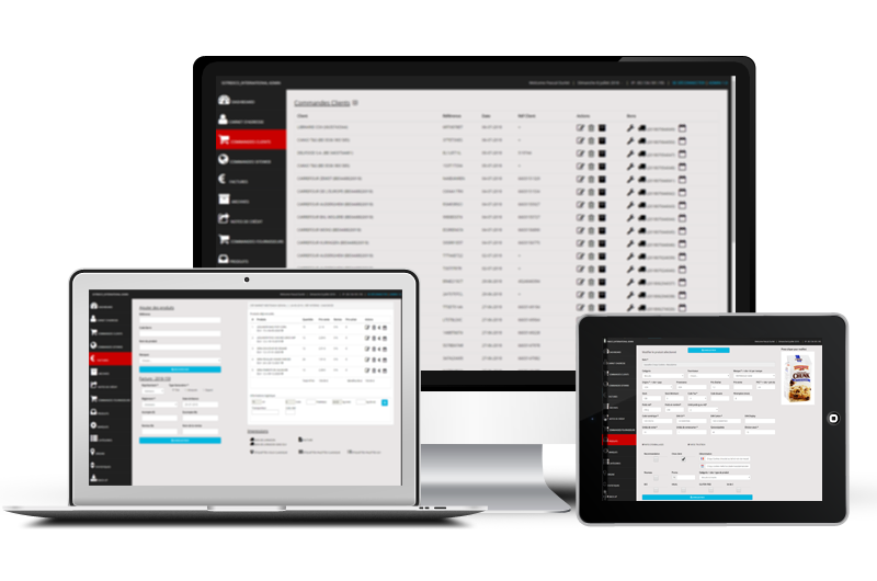 Gestion pour Sotrexco et CMS pour World Epicerie