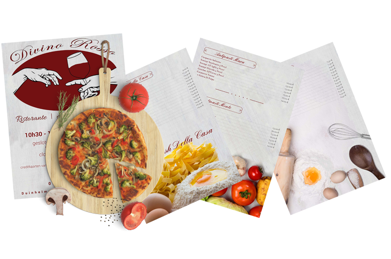 Menus Divino Rosso