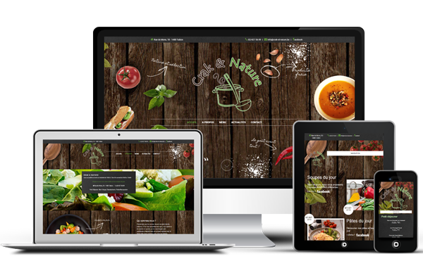 Site vitrine Crak et Nature