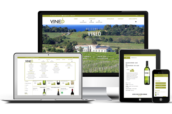Site E-Commerce Vineo