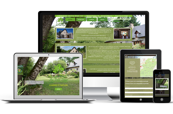 Site vitrine pour Au Petit Pays