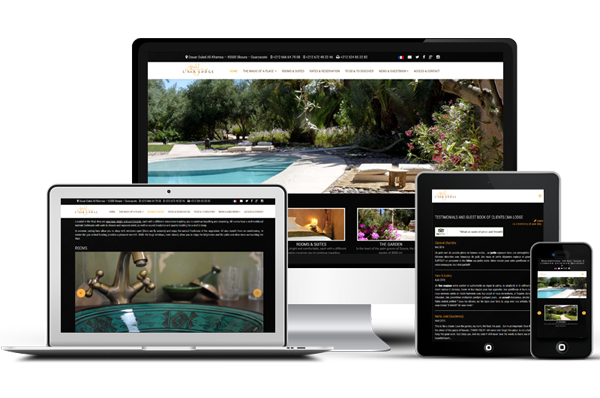 Site internet L'Ma Lodge